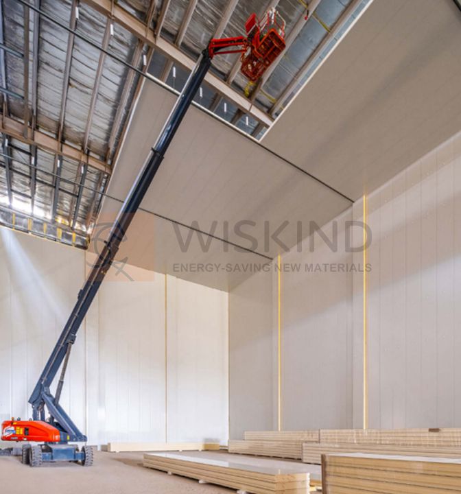 丽彩晶®聚氨酯冷库板应用